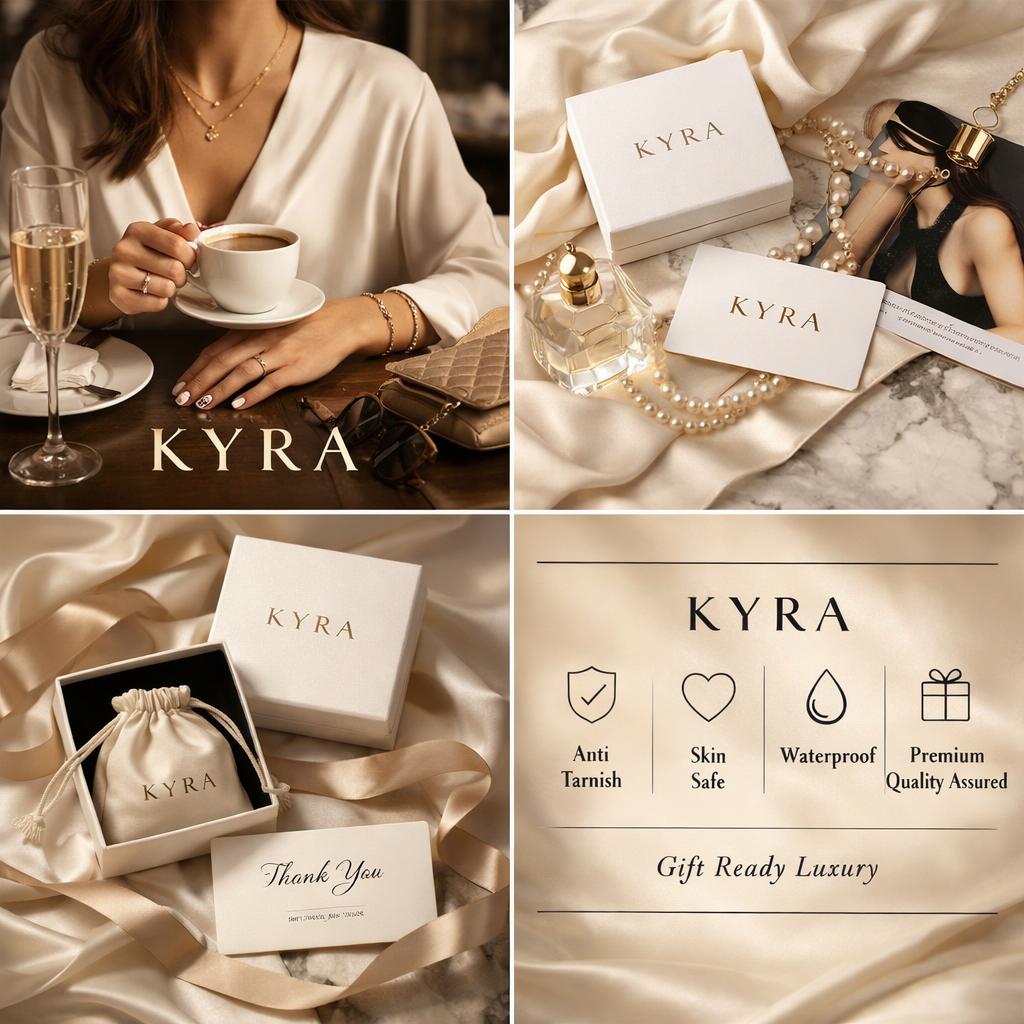 KYRA Éclat Wave Pendant